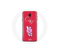 Coque pour Samsung Galaxy J5 2017 BTS Bangtan Garçons BT21 Cooky Fond Rouge