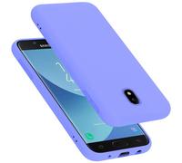 cadorabo Coque Compatible avec Samsung Galaxy J5 2017, Étui Housse en Silicone- Coque pour Galaxy J5 2017- Protection Antichoc, Anti-Empreintes- TPU Housse de Protection - Mat Liquid Light Purple