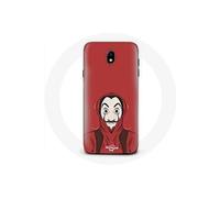 Coque pour Samsung Galaxy J5 2017 la casa de papel peinture masque dali