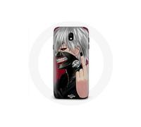 Coque pour Samsung Galaxy J5 2017 Tokyo Ghoul Kaneki Ken Masque Anime doigt