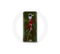 Coque pour Samsung Galaxy J6 2018 Pionus Perroquet Rouge