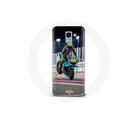 Coque pour Samsung Galaxy J6 2018 Valentino Rossi Pilote de vitesse motoGP