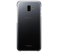 Samsung Coque Rigide pour Galaxy J6+ Noir/Transparente