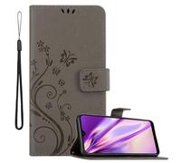 Coque pour Samsung Galaxy M20 Housse Etui Protection Floral Pochette Case