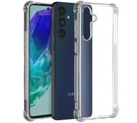 Coque pour Samsung Galaxy M55 Antichoc Flexible Coins renforcés Transparent