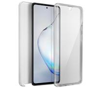 Coque pour Samsung Galaxy Note 10 Lite Arrière Rigide + Avant Souple Transparent