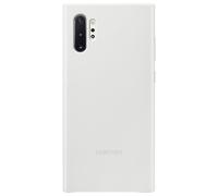 Coque pour Samsung Galaxy Note 10+ Premium Cuir Blanche Samsung