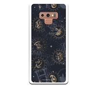Coque pour Samsung Galaxy Note 9 Officiel Harry Potter Insignias Constellations pour protéger Votre téléphone Portable Coque Samsung en Silicone Souple sous Licence Officielle Harry Potter.