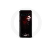Coque pour Samsung Galaxy s10 edge Lucifer Série fond noir