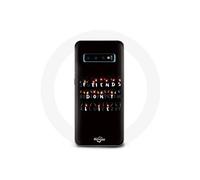 Coque pour Samsung Galaxy S10 Edge Stranger Things Affiche Friends Don't Lie Joyeux noël