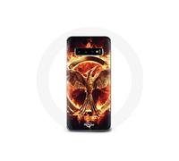 Coque pour Samsung Galaxy S10 Hunger Games Film Logo