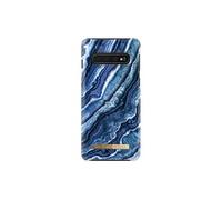 Coque pour Samsung Galaxy S10 Modèle Fashion Case Motif Marbré Bleu