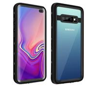 Red Pepper Coque Samsung Galaxy S10 Plus Bi-matière Étanche 2 m Film écran Noir