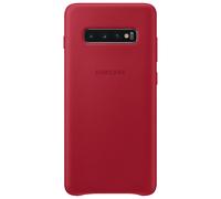 Coque pour Samsung Galaxy S10 + Premium Cuir Bordeaux Samsung