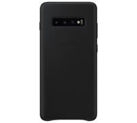 Coque pour Samsung Galaxy S10 + Premium Cuir Noire Samsung