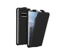 Coque pour Samsung Galaxy S10 Similicuir Noir