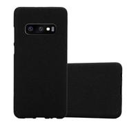 cadorabo Coque pour Samsung Galaxy S10e en Frost Noir - Housse Protection Souple en Silicone TPU avec Anti-Choc et Anti-Rayures - Ultra Slim Fin Gel Case Cover Bumper