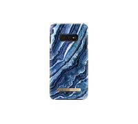 Coque pour Samsung Galaxy S10e Modèle Fashion Case Motif Marbré Bleu