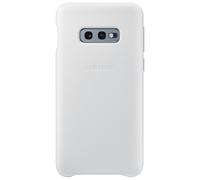 Coque pour Samsung Galaxy S10E Premium Cuir Blanche Samsung