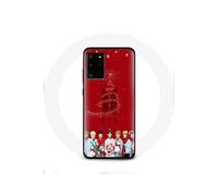 Coque pour Samsung Galaxy S11 Plus BTS Bangtan Garçons Fond Rouge Cadeau de Noël 2023