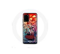 Coque pour Samsung Galaxy S11 Plus Stranger Things Teaser Saison 4 Affiche Personnages Art