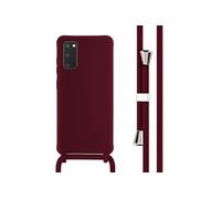 Coque pour Samsung Galaxy S20 en silicone Rouge