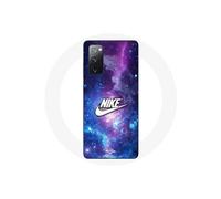 Coque - Nike - Samsung Galaxy S20 FE - Logo Blanc - Espace Coloré - Souple