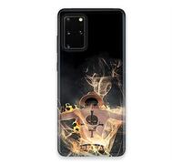 Coque pour Samsung Galaxy S20 Manga One Piece Ace Noir