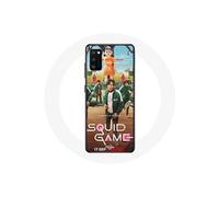 Coque pour Samsung Galaxy S20 Squid Game Série joueurs soldats poupée