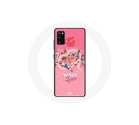Coque pour Samsung Galaxy S20 TWICE Logo Rouge Affiche What Is Love