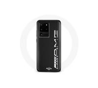 Coque pour Samsung Galaxy S20 Ultra Amg Logo Carbone Texture