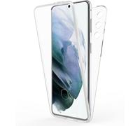 Coque Pour Samsung Galaxy S21 ,Coque 360 Protection Integral Arrière Rigide Avant Souple Transparent - Hqselection®