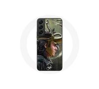 Coque - Maniacase - Samsung Galaxy S21 FE - Loki Thor Ragnarok - Souple - Noir