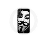 Coque pour Samsung Galaxy S21 FE Nous Sommes Légion Masque Anonyme