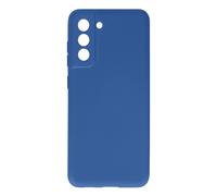 Coque pour Samsung Galaxy S21 FE Silicone Semi-rigide Finition Soft Touch Fine Bleu