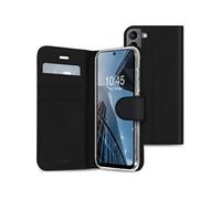 Coque pour Samsung Galaxy S21 FE Similicuir Noir