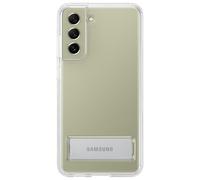Coque pour Samsung Galaxy S21 FE 5G Translucide avec Fonction Stand Samsung Transparent