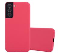 Coque pour Samsung Galaxy S22 en CANDY ROUGE Housse de protection Étui en silicone TPU flexible