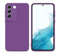 Coque pour Samsung Galaxy S22 en FLUID VIOLET MAT Housse de protection Étui en silicone TPU flexible