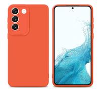 Coque pour Samsung Galaxy S22 en FLUID ORANGE Housse de protection Étui en silicone TPU flexible