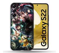 Coque pour Samsung Galaxy S22 Manga Demon Slayer Groupe