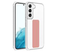 Coque pour Samsung Galaxy S22 PLUS en ROSE Housse de protection Étui en silicone TPU flexible avec support et fonction stand