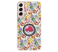 Coque pour Samsung Galaxy S22 Pokemon Officiel Motif Sticker Poké Ball pour protéger votre téléphone portable Coque en silicone souple avec licence officielle Pokémon