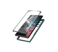 Coque intégrale - AVIZAR - Samsung Galaxy S22 Ultra - Plexiglas et Polymère - Vert - Protection robuste