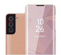 Coque pour Samsung Galaxy S22 ULTRA Housse Etui Protection Miroir Portefeuille