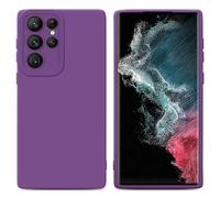 Coque pour Samsung Galaxy S22 ULTRA en FLUID VIOLET MAT Housse de protection Étui en silicone TPU flexible