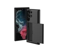 imoshion Coque arrière avec porte-cartes pour Samsung Galaxy S22 Ultra - Noir