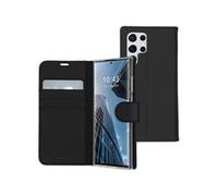 Coque pour Samsung Galaxy S22 Ultra Similicuir Noir