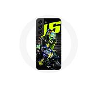 Coque pour Samsung Galaxy S22 Valentino Rossi motoGP 46 Pilote de vitesse