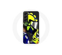 Coque pour Samsung Galaxy S22 Valentino Rossi Pilote de vitesse champion du monde Motogp